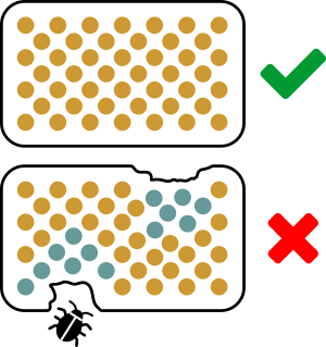 High bioresistance